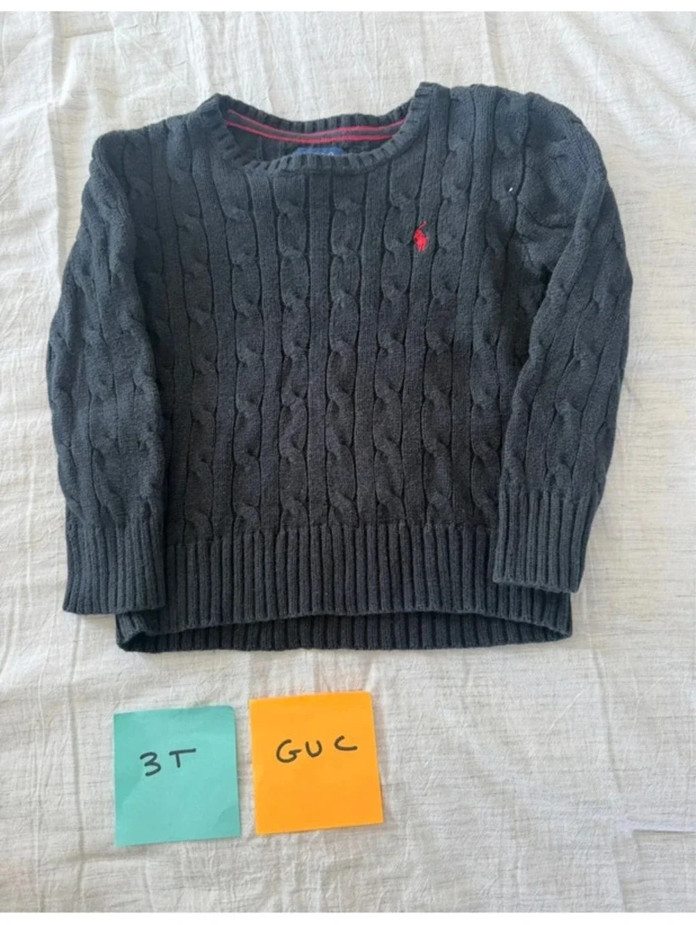 Polo Ralph lauren toddler sweater 3t